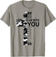 White Camo Do Not Fear Christian Verse Couples Women Men T-Shirt - T-Shirt | Sand