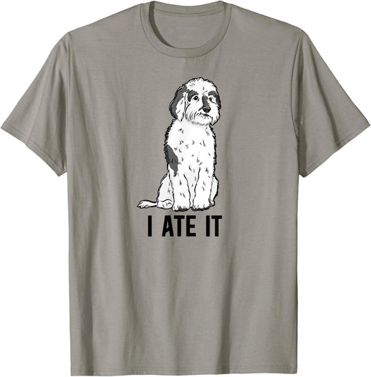 Sheepadoodle Owner Sheepadoodle Lover Sheepadoodle Mom T-Shirt - T-Shirt | Sand