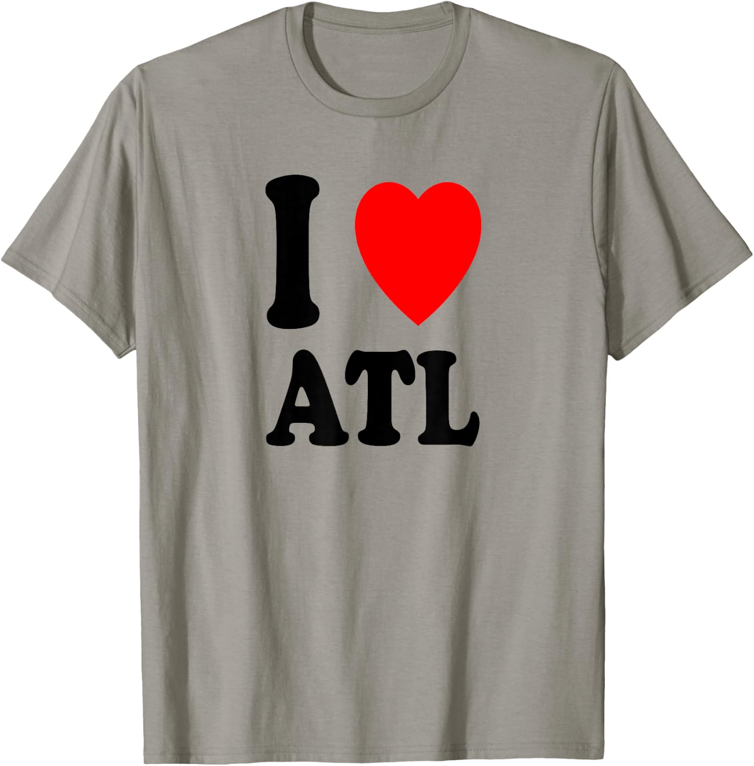 I Heart (Love) Atlanta ATL T-Shirt - T-Shirt | Sand