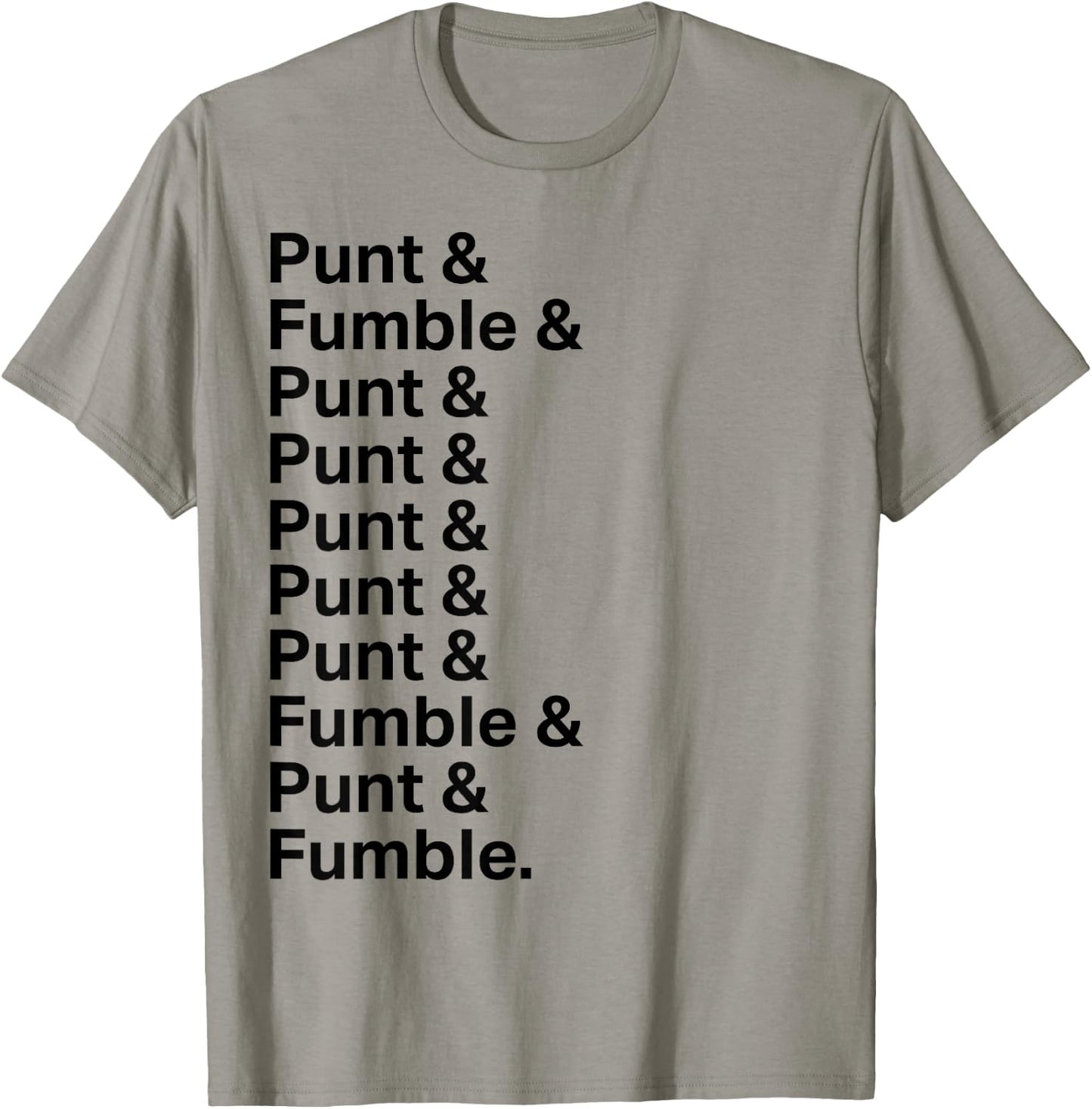 Punt & Fumble T-Shirt - T-Shirt | Sand