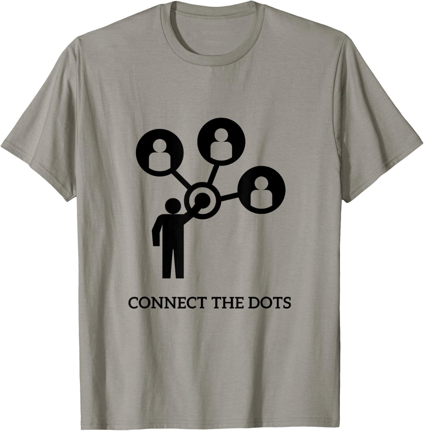 Connect the dots T-Shirt - T-Shirt | Sand