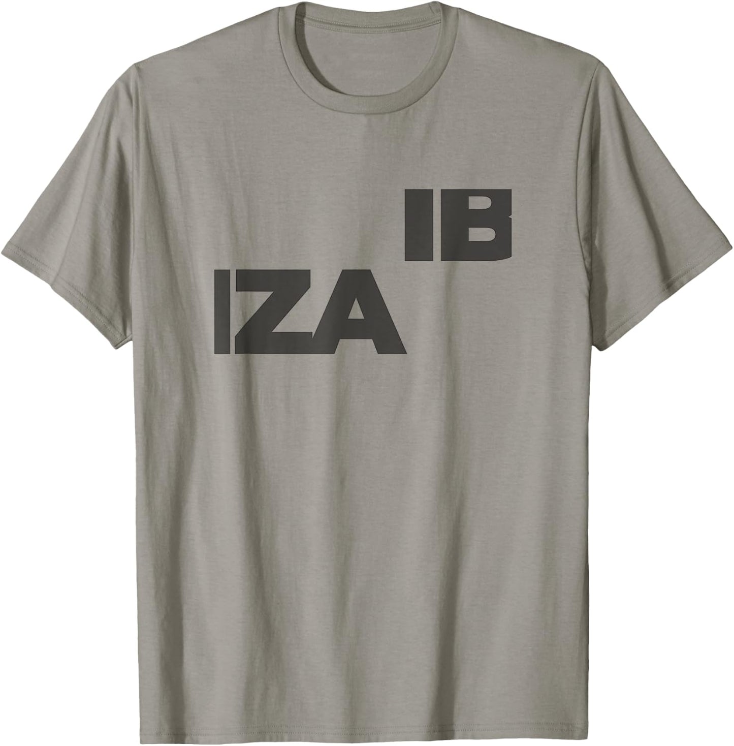 Ibiza Large Text T-Shirt - T-Shirt | Sand