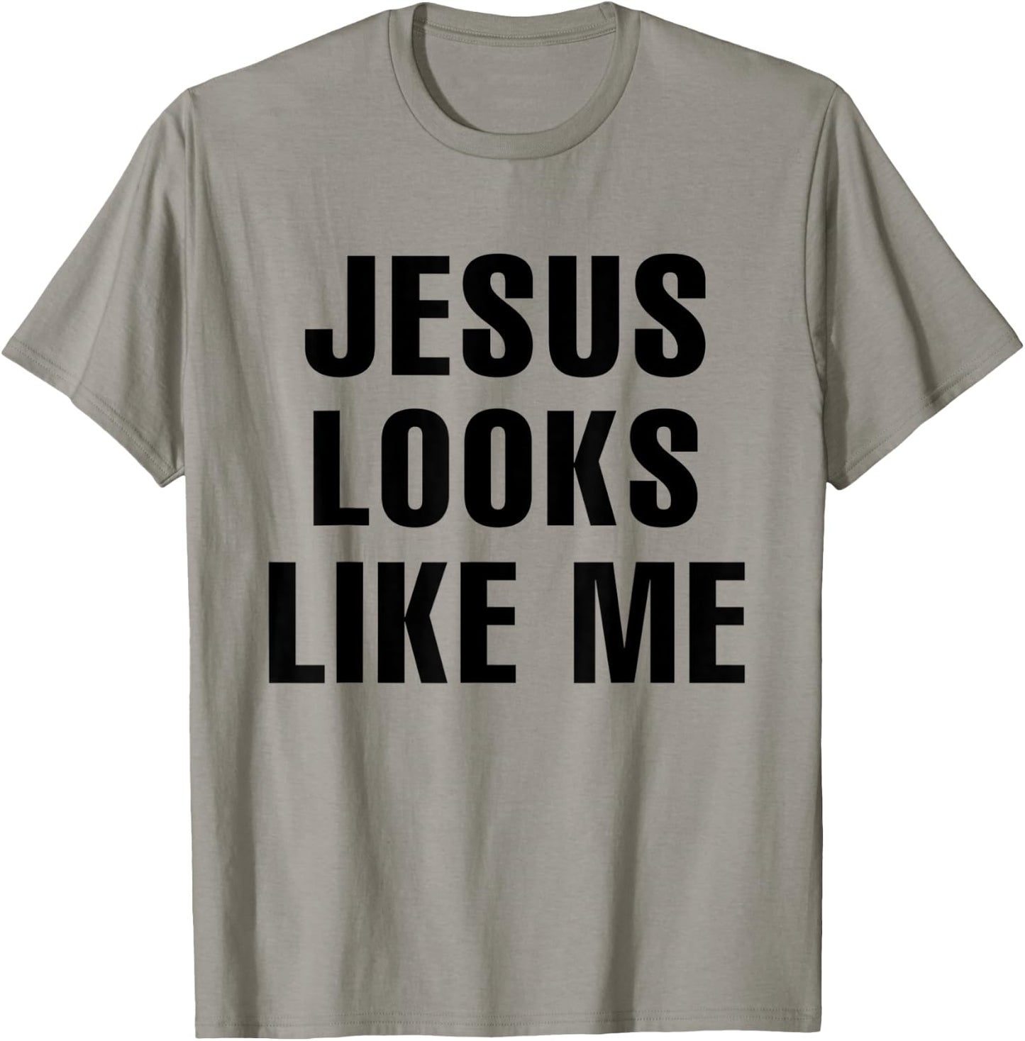 Jesus looks like me, rock punk camp debbie music funtime 80s T-Shirt - T-Shirt | Sand