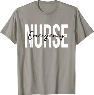 Emergency Nurse Room Registered Nurse ER Nurse T-Shirt - T-Shirt | Sand