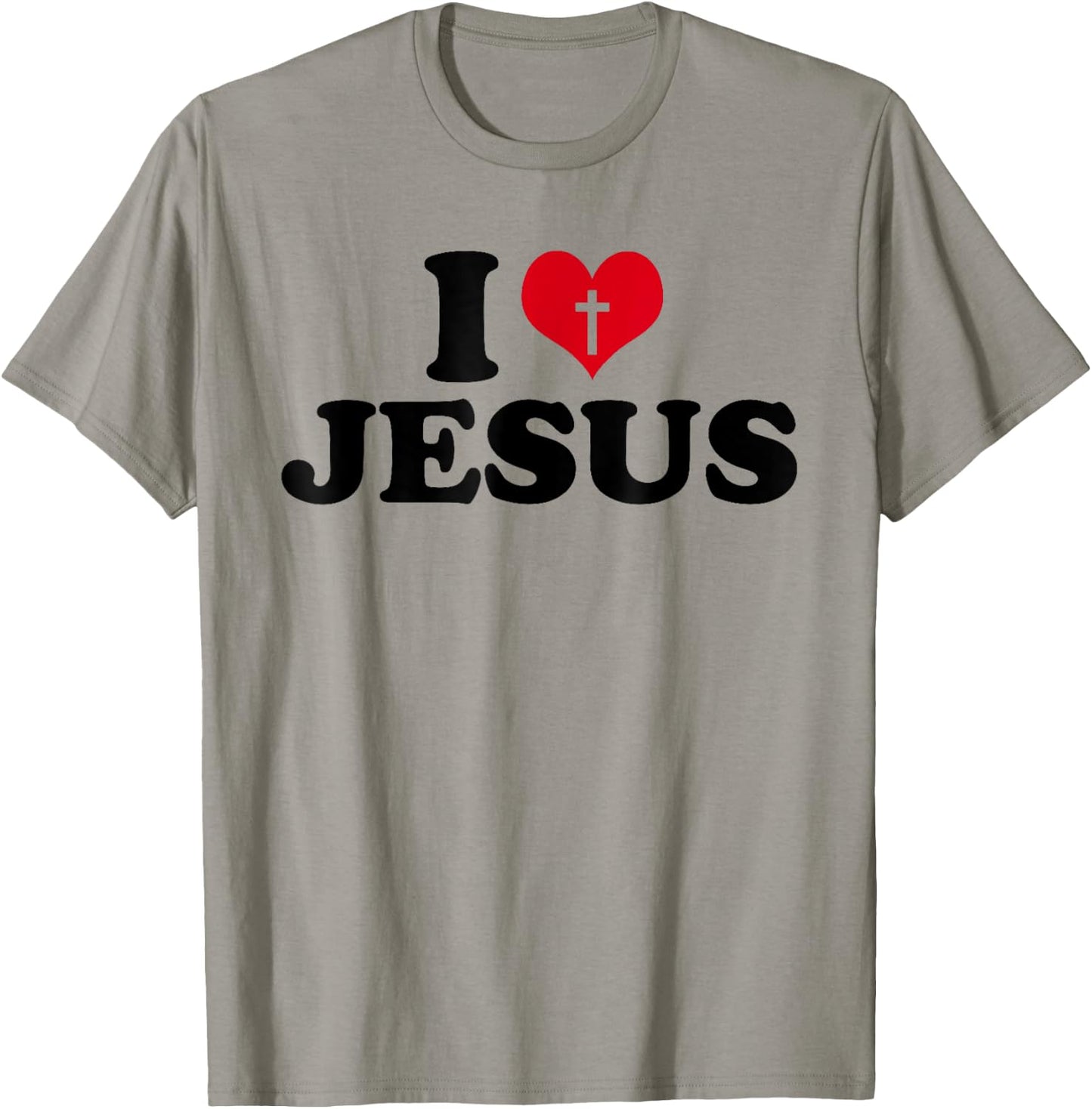 I love Jesus , I heart Jesus T-Shirt - T-Shirt | Sand