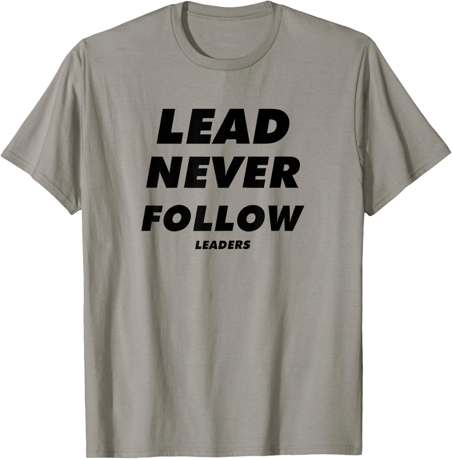 lead never follow leaders Baseball mama T-Shirt - T-Shirt | Sand