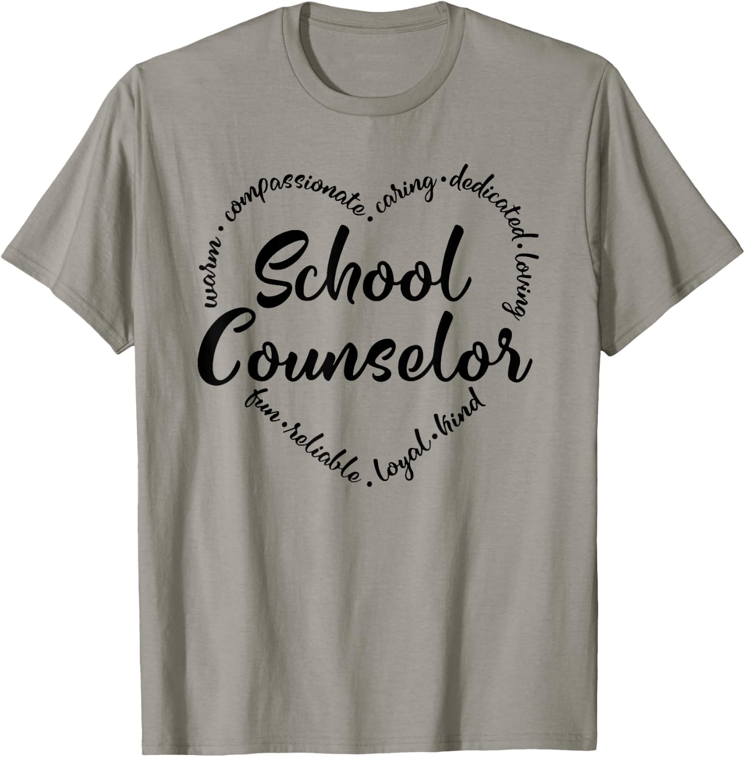 School Counselor Guidance Counselor Schools Counseling T-Shirt - T-Shirt | Sand