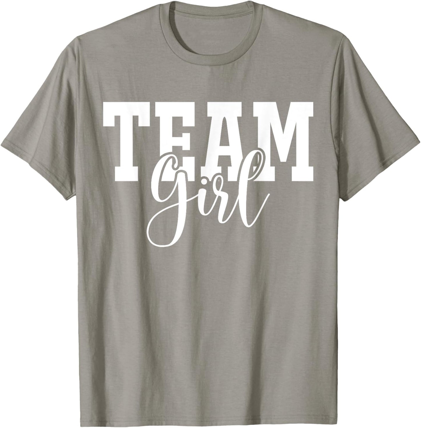 Pink Team Girl Team Boy Gender Reveal Party Matching Family T-Shirt - T-Shirt | Sand
