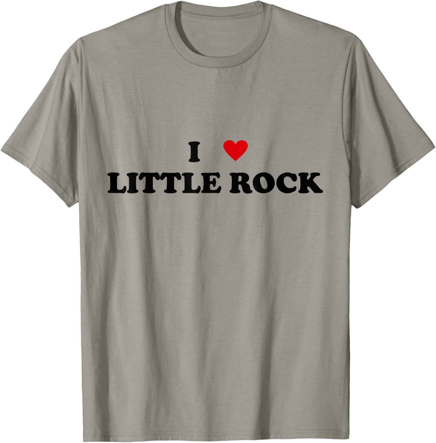 I Heart USA City - I Love Little Rock T-Shirt - T-Shirt | Sand