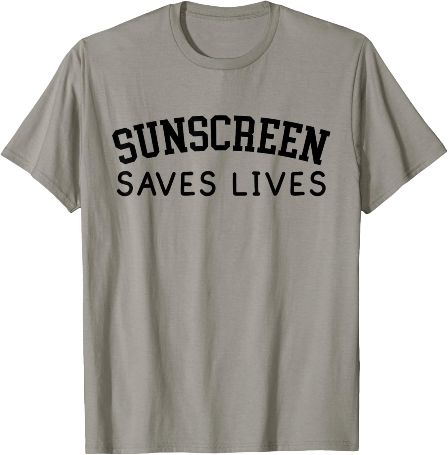 Sunscreen Saves Lives Funny Dermatology Doctor Derm Squad T-Shirt - T-Shirt | Sand