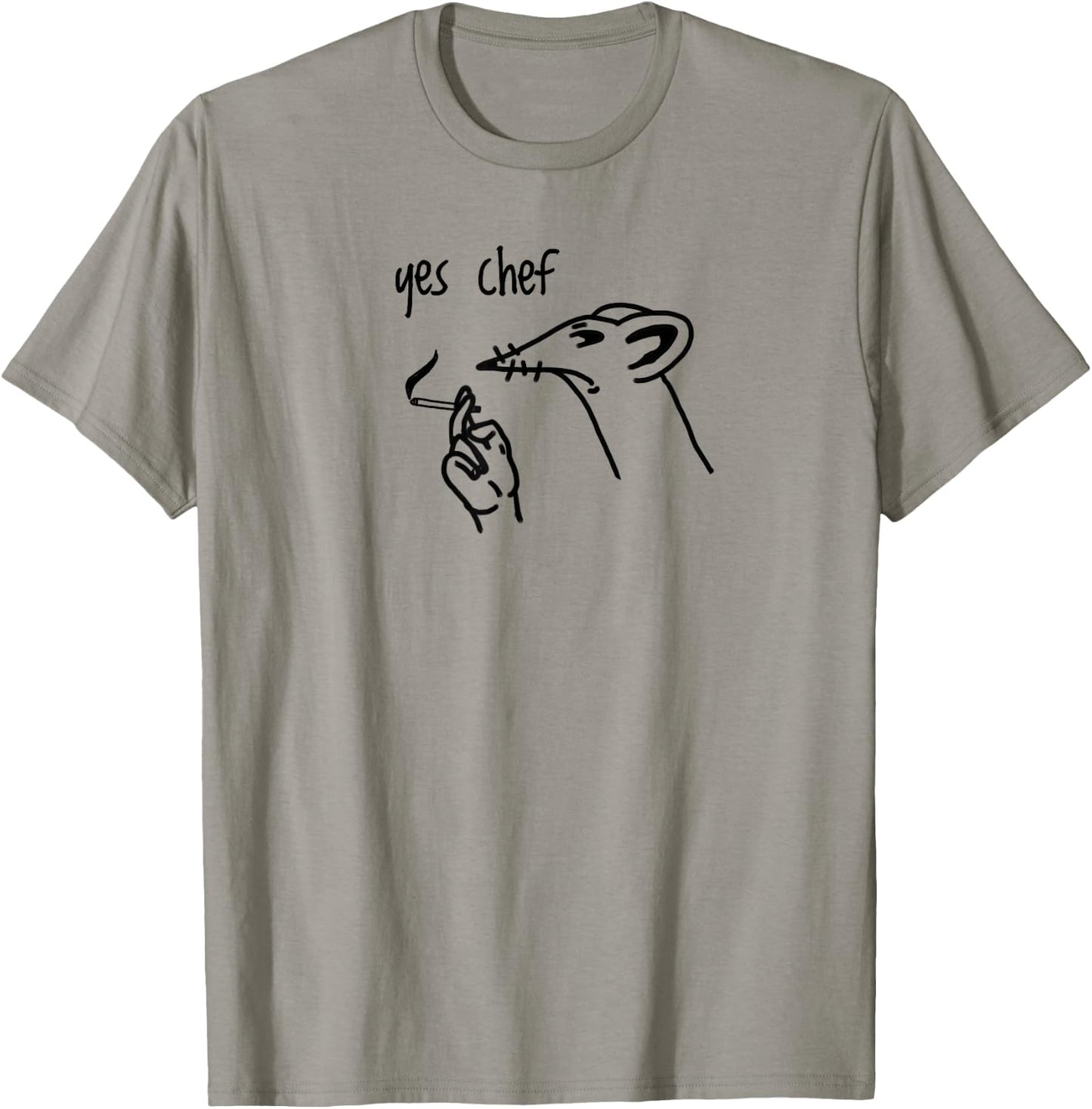 Yes Chef Stressed T-Shirt - T-Shirt | Sand