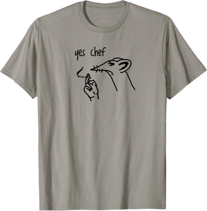Yes Chef Stressed T-Shirt - T-Shirt | Sand
