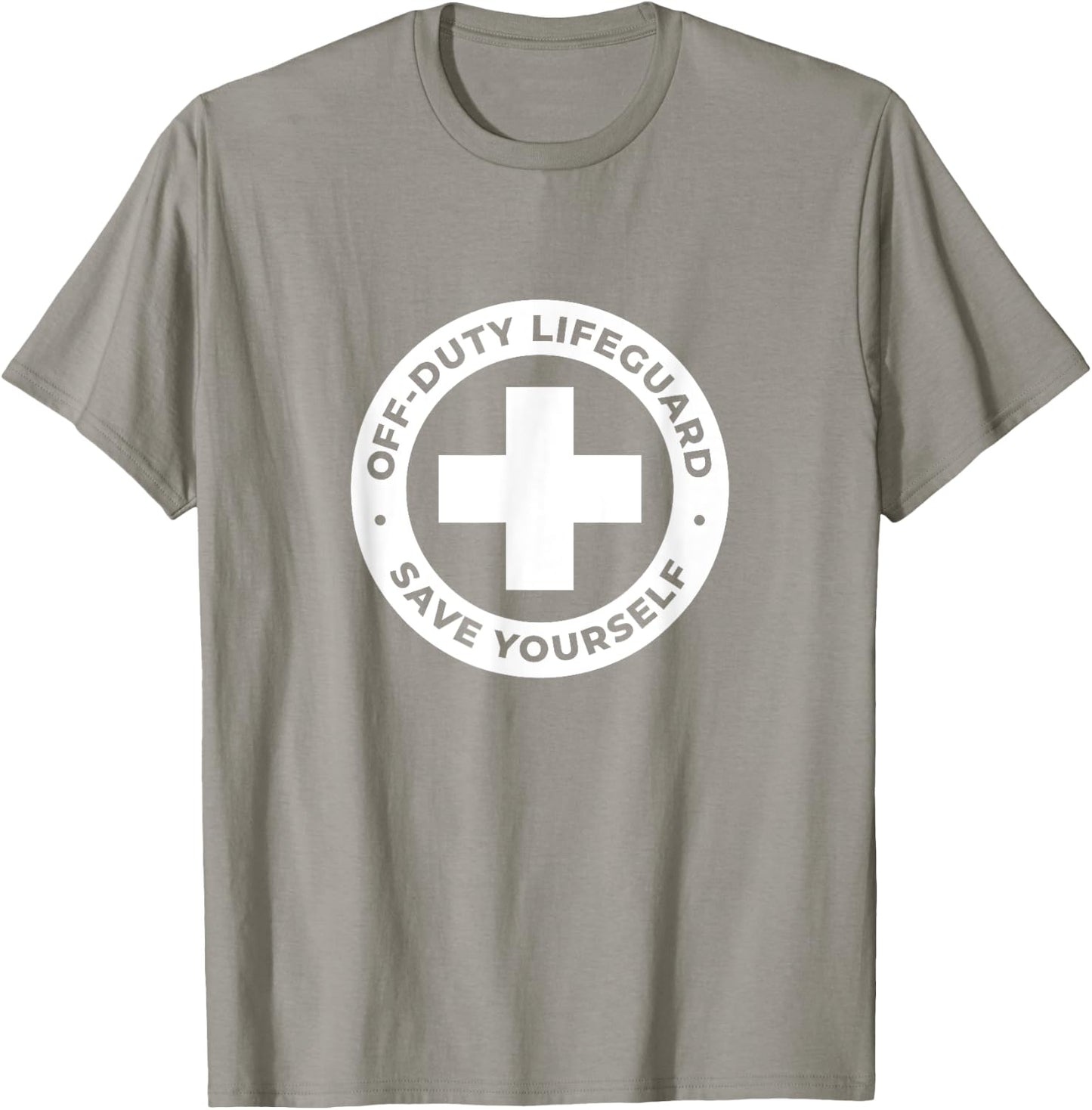Off-Duty Lifeguard - Red T-Shirt - T-Shirt | Sand