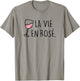 La vie en Rosé. Rosewein Summer Wine AM PM Fun Women T-Shirt - T-Shirt | Sand