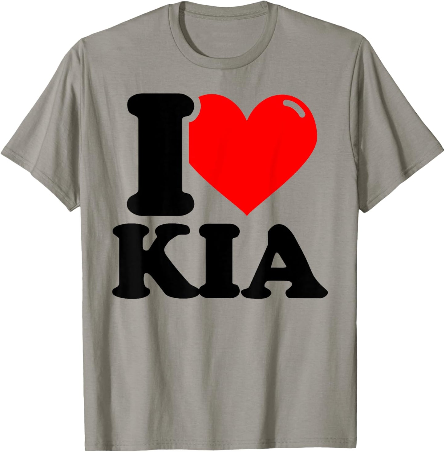 I LOVE Kia T-Shirt - T-Shirt | Sand