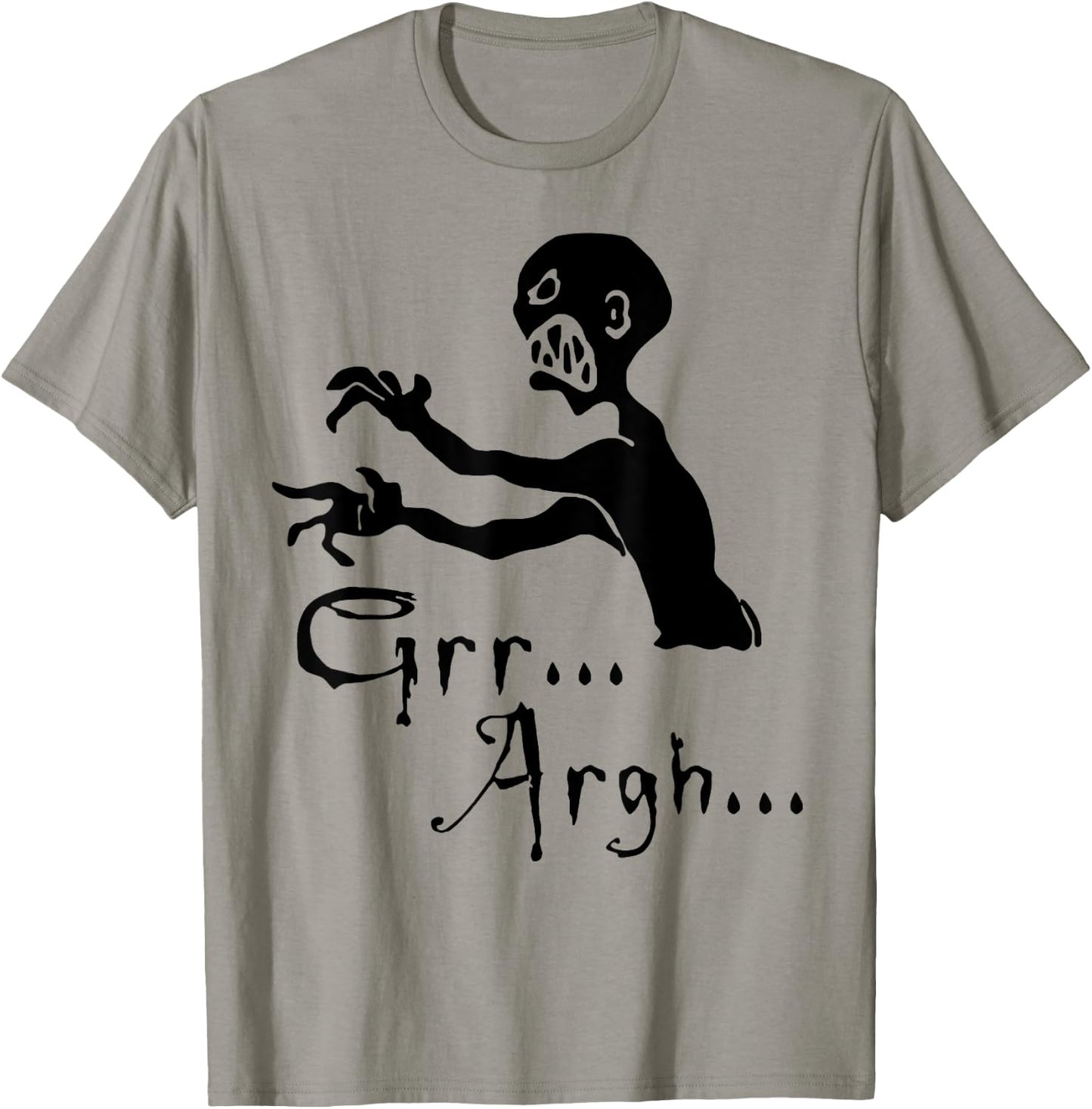 Zombie grr argh T-Shirt - T-Shirt | Sand