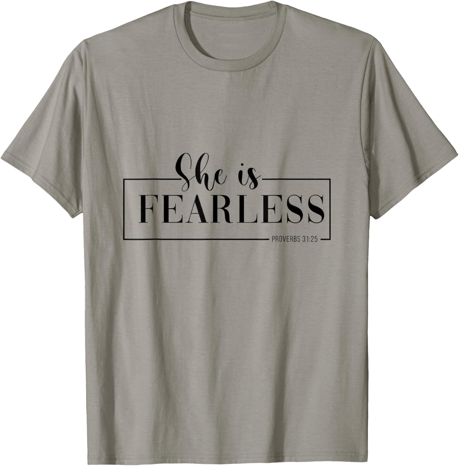 She is fearless T-Shirt - T-Shirt | Sand