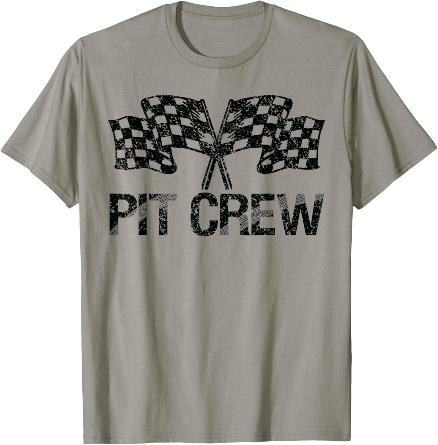 Pit Crew for Race Car Parties T-Shirt - T-Shirt | Sand