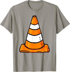 Traffic Cone Costume Group Matching Family Costume T-Shirt - T-Shirt | Sand
