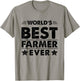 World's Best Farmer Ever T-Shirt - T-Shirt | Sand
