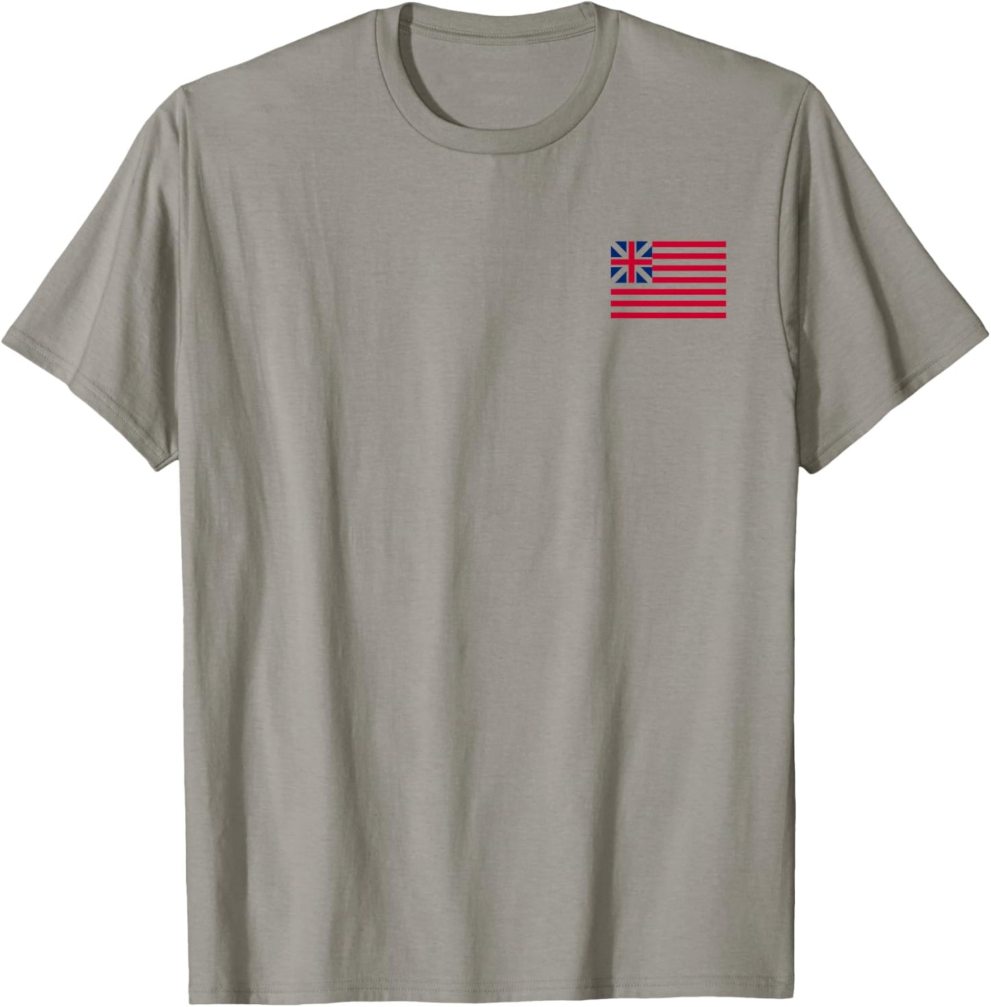 Grand Continental Colors Union Usa Congress Flag T-Shirt - T-Shirt | Sand