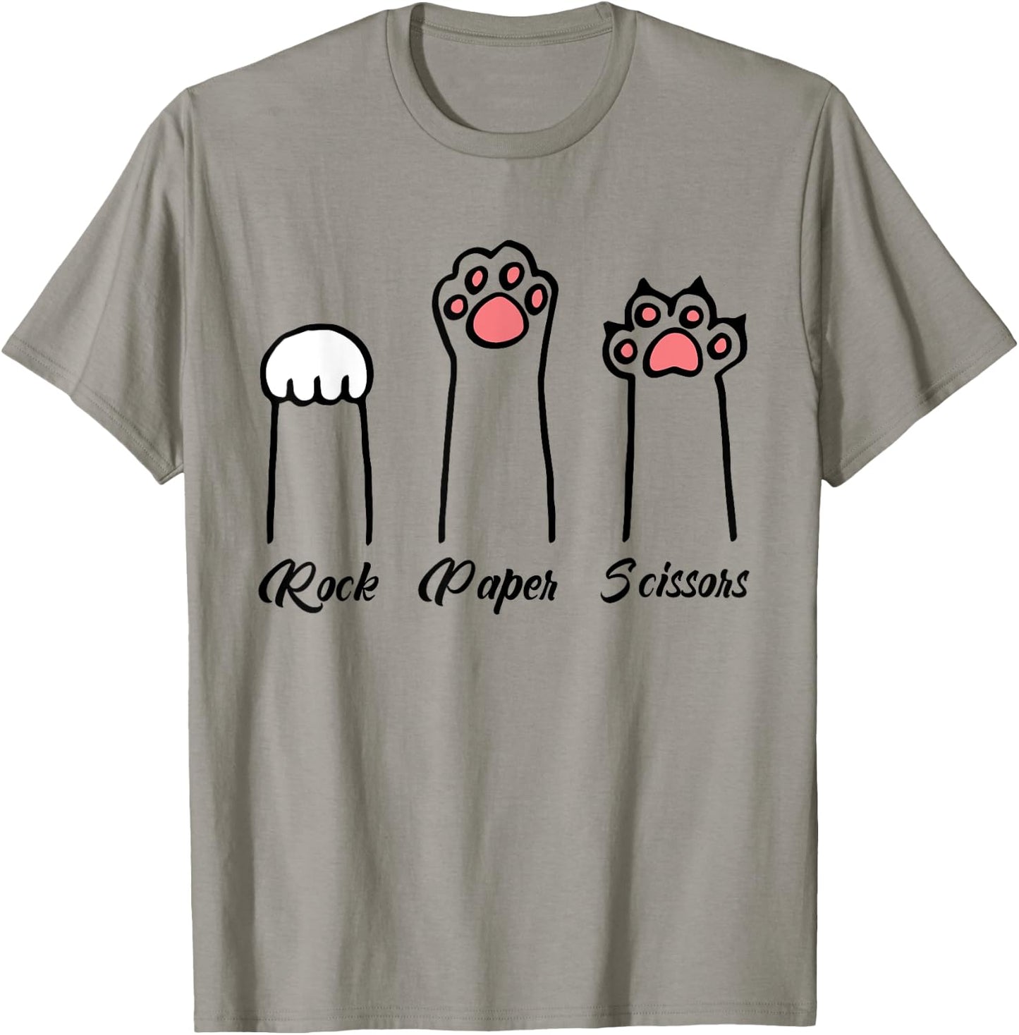 Rock Paper Scissors Cat Paws Women T-Shirt - T-Shirt | Sand