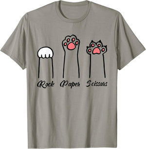 Rock Paper Scissors Cat Paws Women T-Shirt - T-Shirt | Sand