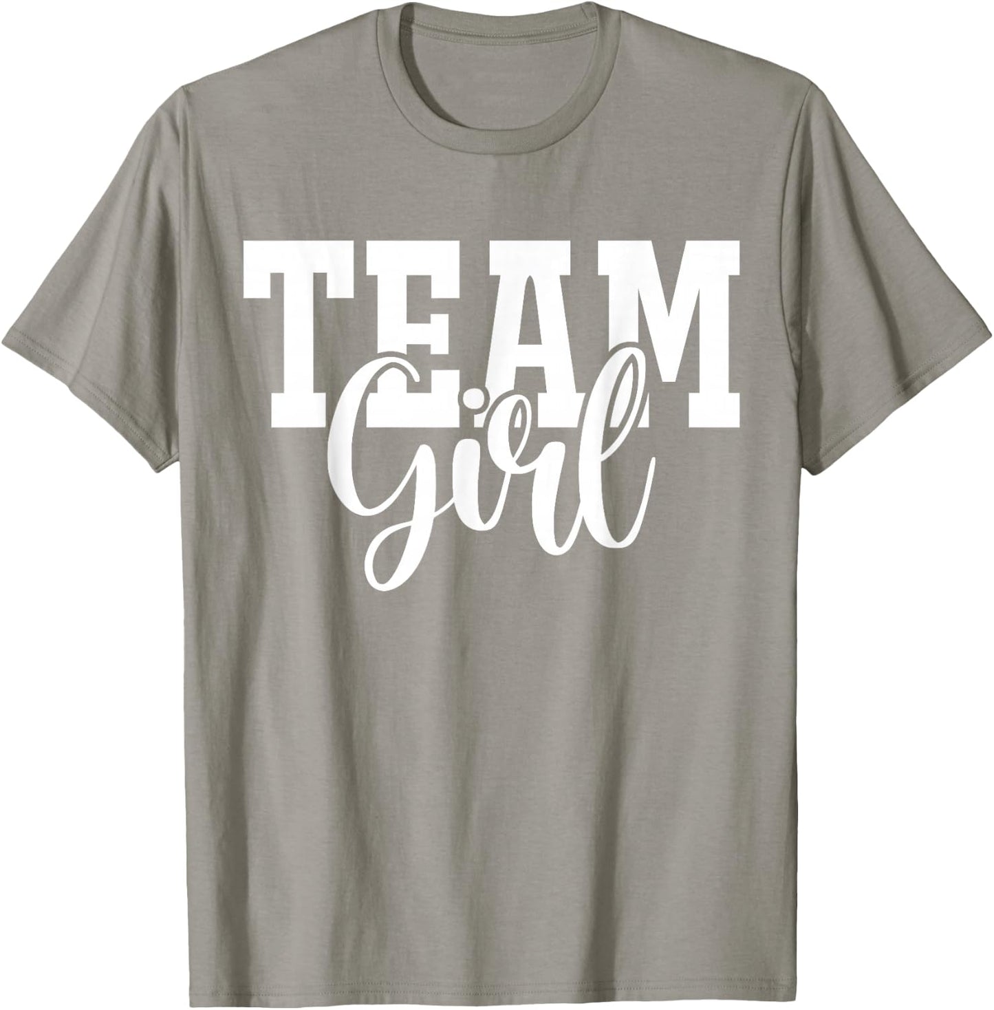 Pink Team Girl Team Boy Gender Reveal Party Matching Family T-Shirt - T-Shirt | Sand