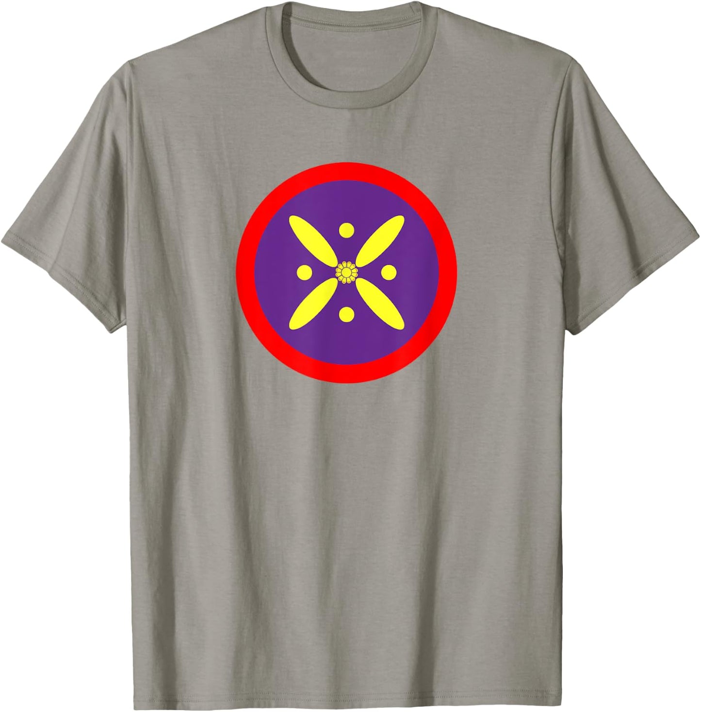 Derafsh Kaviani, lotus flower, Iranian history, flag, badge T-Shirt - T-Shirt | Sand