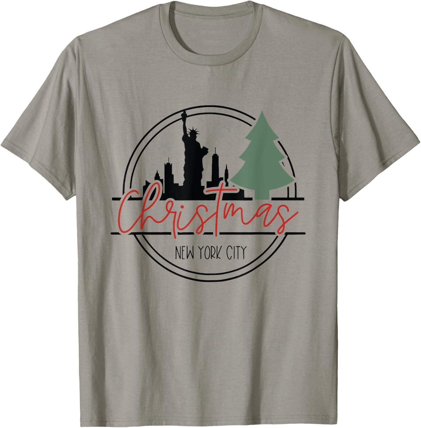 New York City Christmas Trip T-Shirt - T-Shirt | Sand