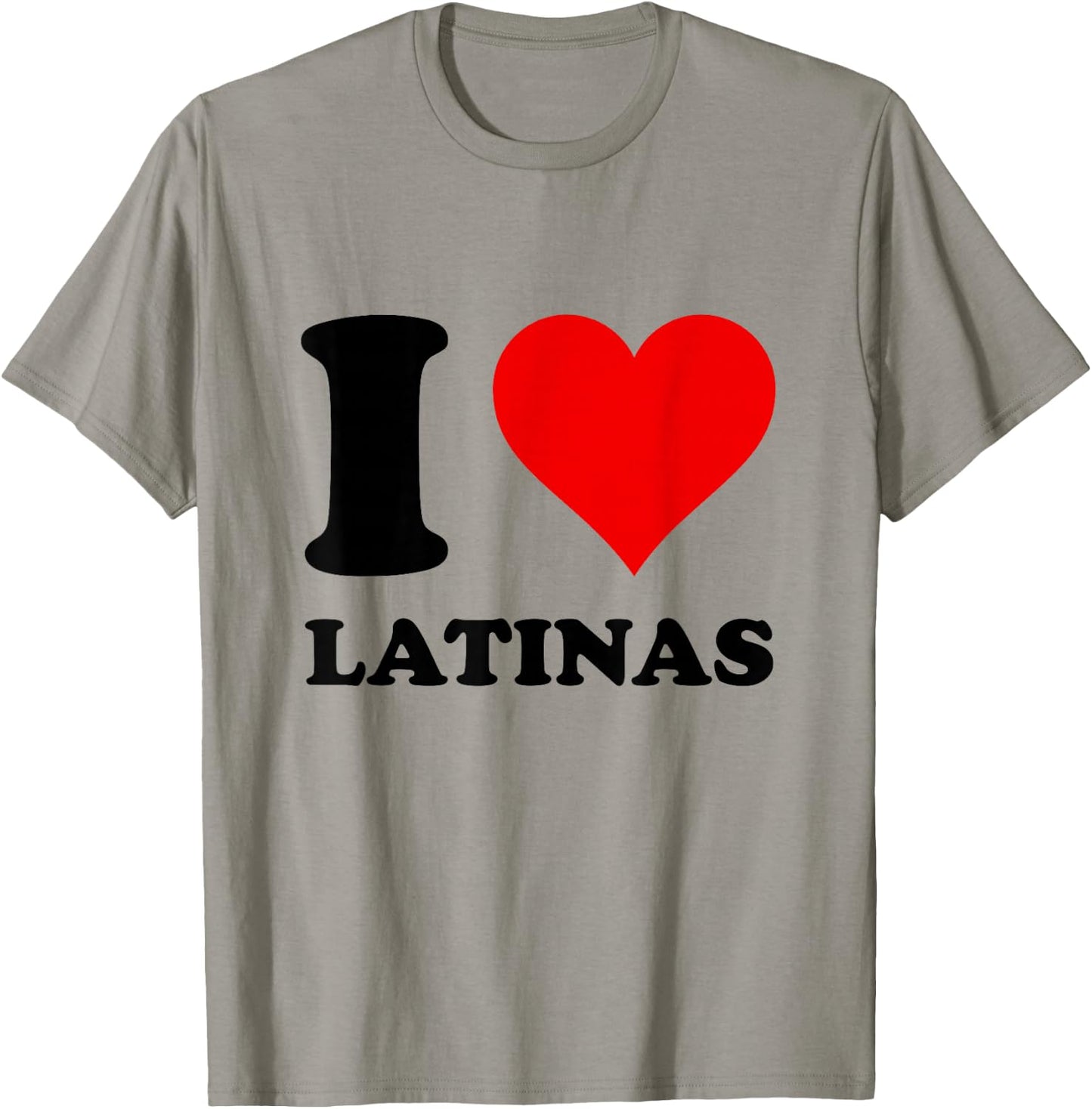 I Love Latinas T-Shirt - T-Shirt | Sand