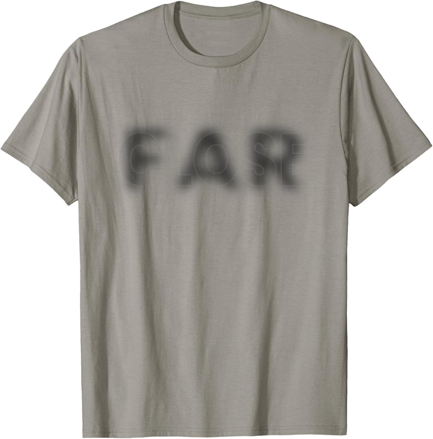 Close Far Illusion T-Shirt - T-Shirt | Sand