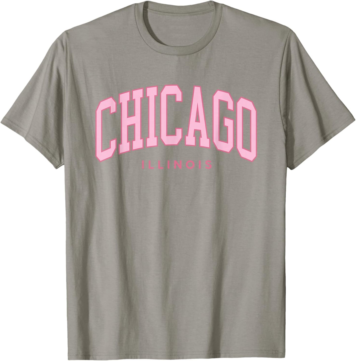 Vintage Chicago Pink Retro Preppy Throwback Girls T-Shirt - T-Shirt | Sand
