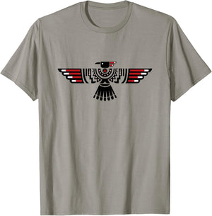 Native American Thunderbird Indigenous Peoples Day T-Shirt - T-Shirt | Sand