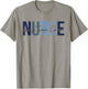Retro Long-Term Care Nurse Gifts Nursing Apparel T-Shirt - T-Shirt | Sand