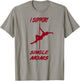 I support single moms, funny sayings, party macho T-Shirt - T-Shirt | Sand