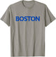 Retro Yellow Boston Vintage Throwback Running T-Shirt - T-Shirt | Sand