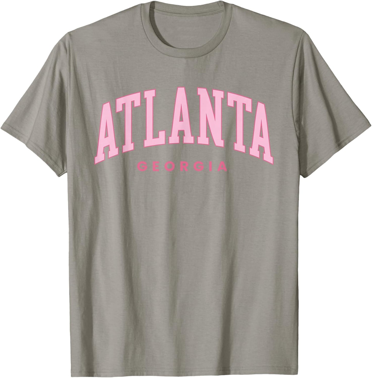 Retro Atlanta Georgia Vintage Preppy Throwback Girls Kid T-Shirt - T-Shirt | Sand