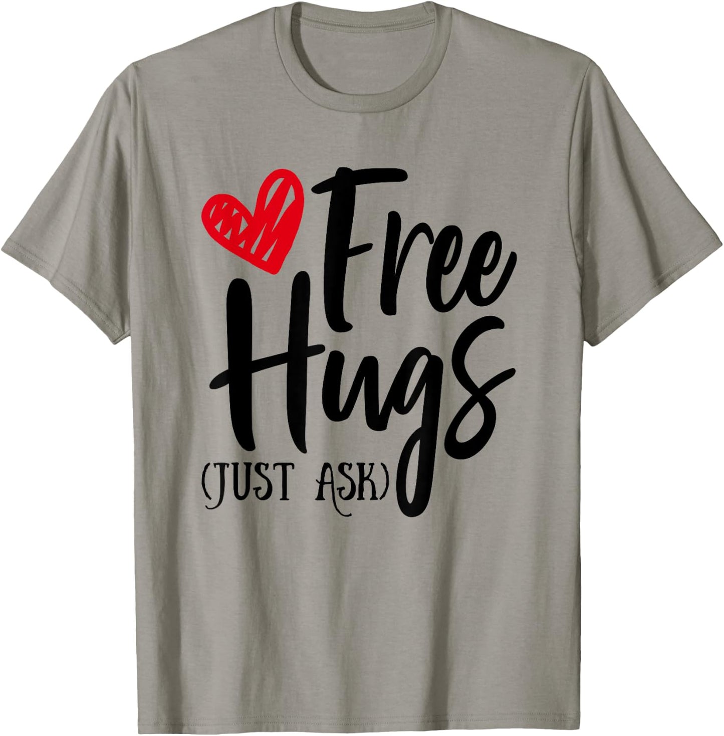 Hugs for Free Just Ask Unity Day Orange T-Shirt - T-Shirt | Sand