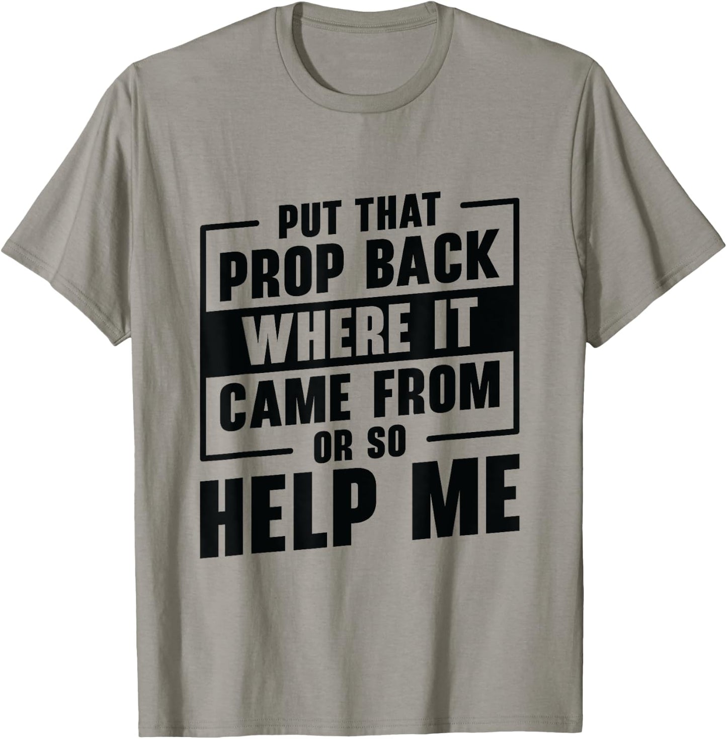Stage Crew Theatre Manager Theater Actor Staff Member Drama T-Shirt - T-Shirt | Sand
