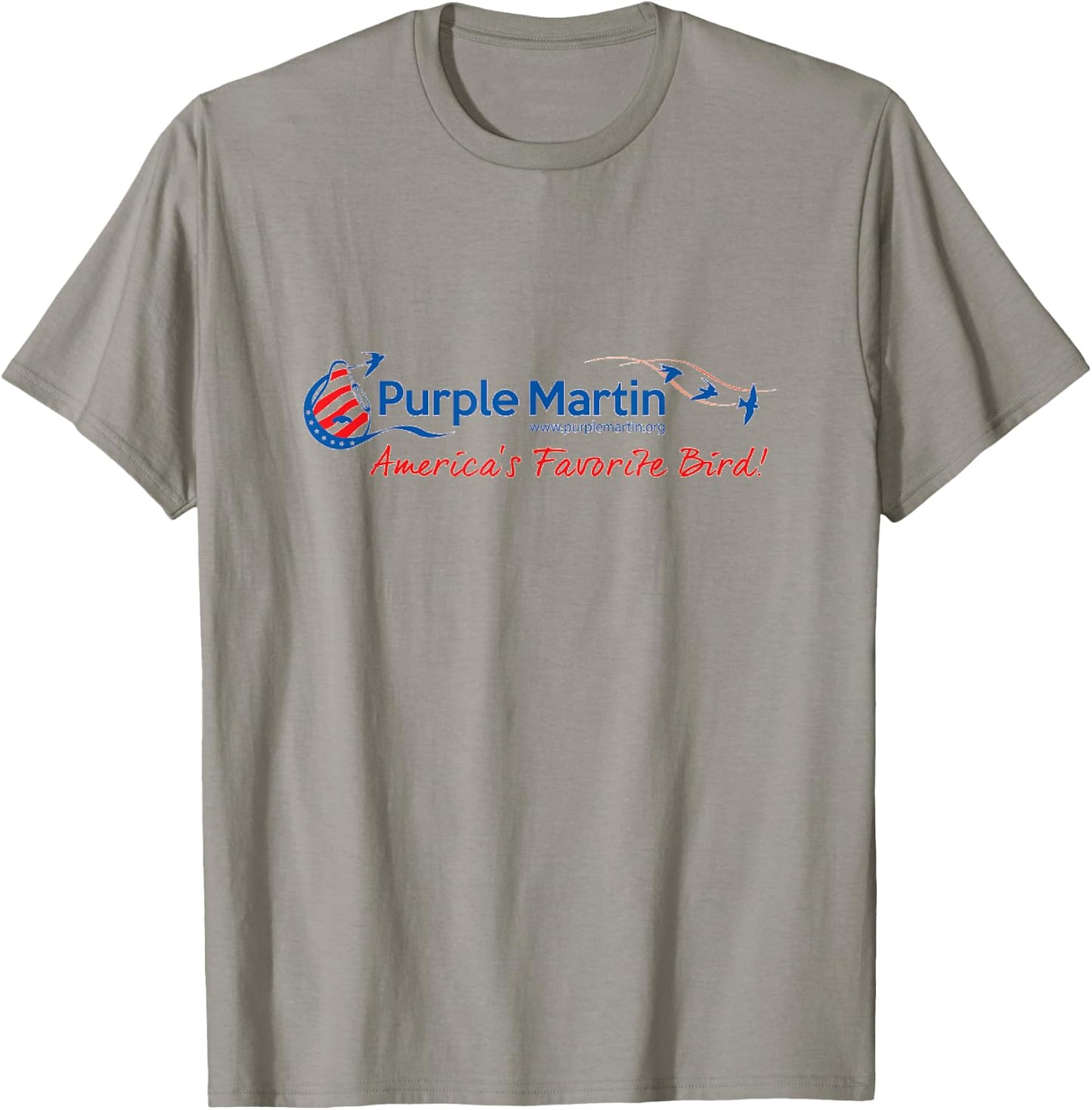 America's Favorite Bird Purple Martin T-Shirt - T-Shirt | Sand