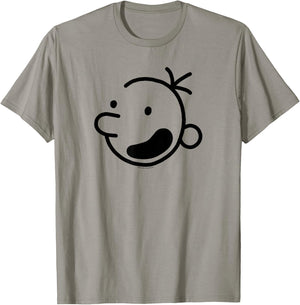 Diary of a Wimpy Kid Wimpy Kid Head Small T-Shirt - T-Shirt | Sand