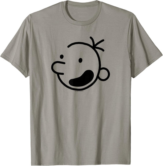 Diary of a Wimpy Kid Wimpy Kid Head Small T-Shirt - T-Shirt | Sand