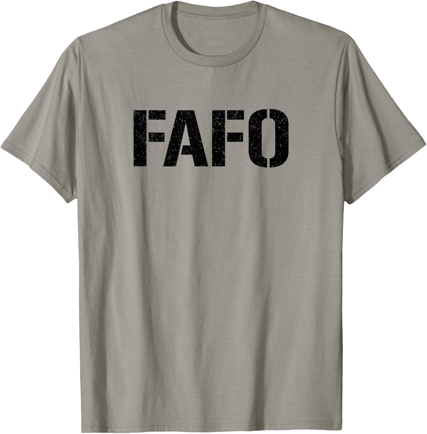 Fafo F- Around & Find Out T-Shirt - T-Shirt | Sand