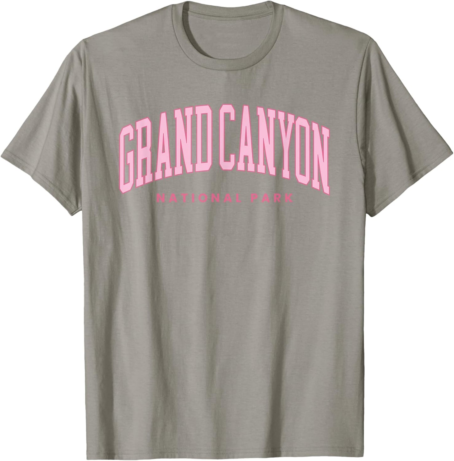 Grand Canyon National Park Arizona Preppy Throwback T-Shirt - T-Shirt | Sand