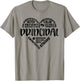 Principal Heart Life School Principal Teacher Appreciation T-Shirt - T-Shirt | Sand