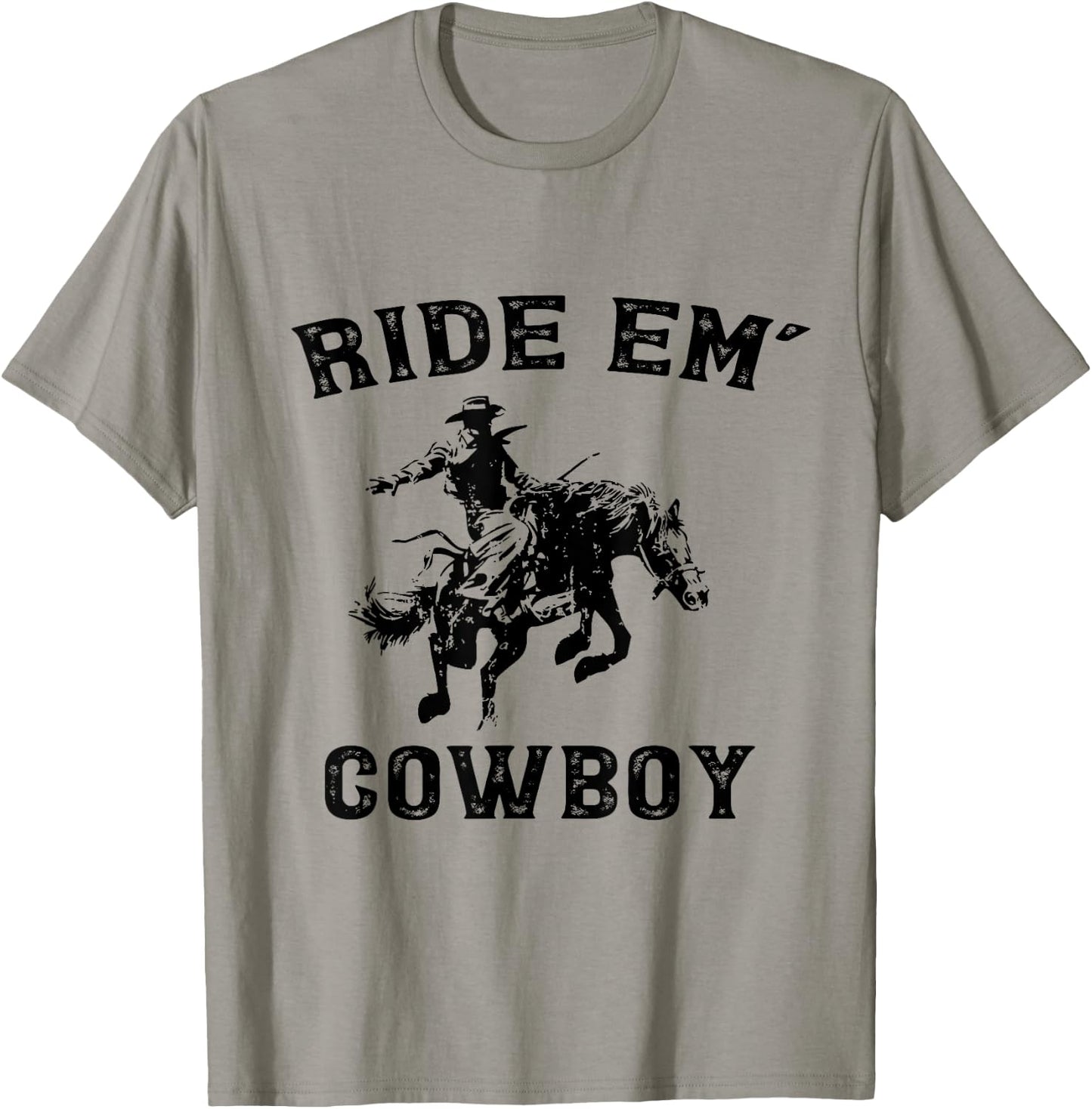 Cowboy Horse Rider Animal Gifts Women Girls Kids Boy T-Shirt - T-Shirt | Sand