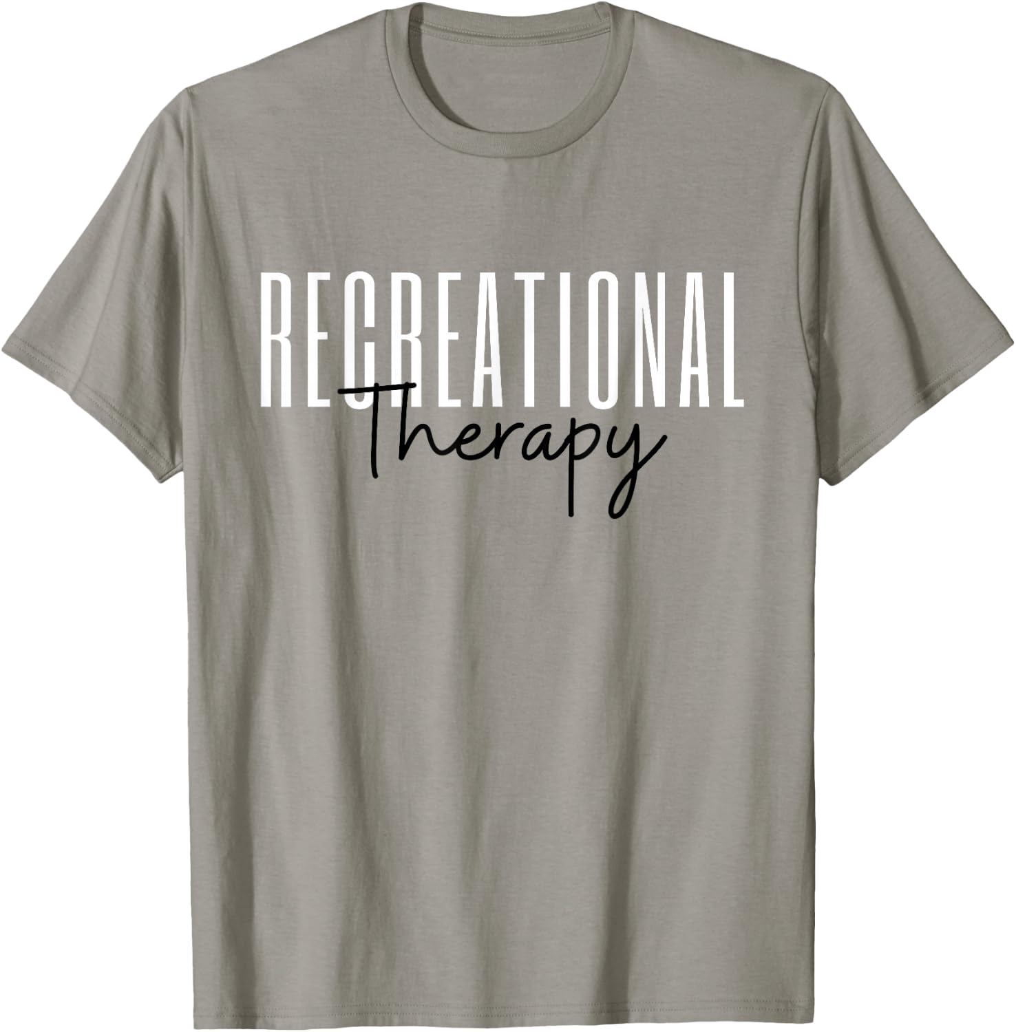 Recreational Therapy RT Month Recreational Therapist T-Shirt - T-Shirt | Sand