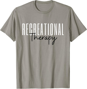 Recreational Therapy RT Month Recreational Therapist T-Shirt - T-Shirt | Sand