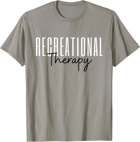 Recreational Therapy RT Month Recreational Therapist T-Shirt - T-Shirt | Sand